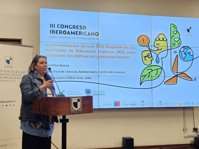 Académica FCA, Dra. Carolina Baeza, presenta avances en sustentabilidad en Congreso Iberoamericano