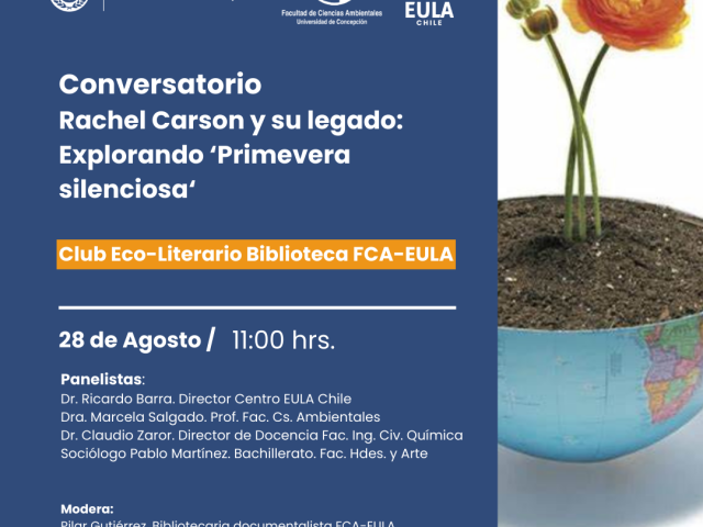 Conversatorio sobre Rachel Carson y su legado: Explorando «Primavera silenciosa»