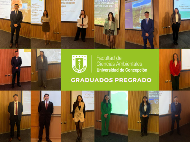 Graduados de Pregrado: ¡Felicidades a nuestros nuevos Ingenieros/as Ambientales!