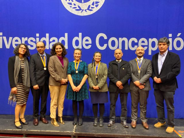 7 doctores y doctoras en Cs. Ambientales, con mención en Sistemas Acuáticos Continentales, recibieron su Medalla Doctoral Udec