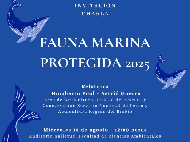 Charla «Fauna Marina Protegida 2025»