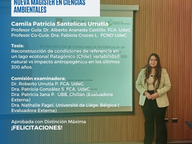 Nueva Magister en Ciencias Ambientales