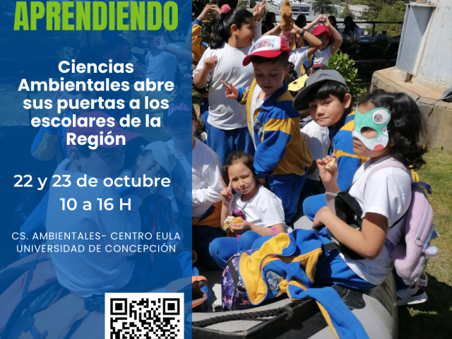 Ciencias Ambientales invita a escolares de la Región a participar en la Feria Ambiental Empápate Aprendiendo