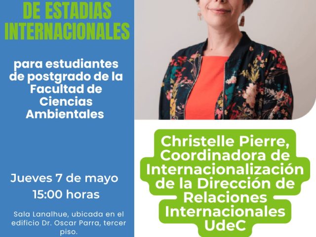 Charla «Oportunidades de Estadias Internacionales»
