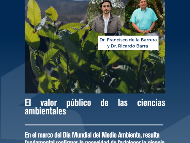 El valor público de las ciencias ambientales